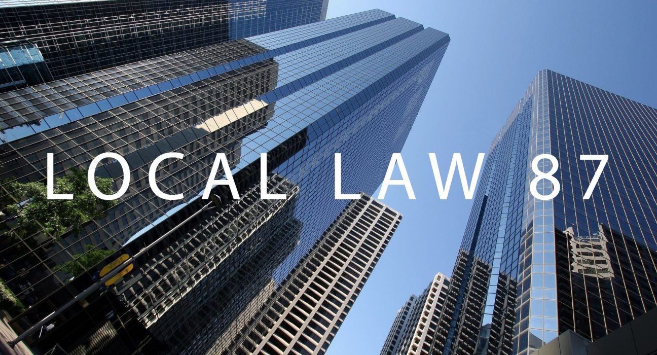 What is Local Law 87